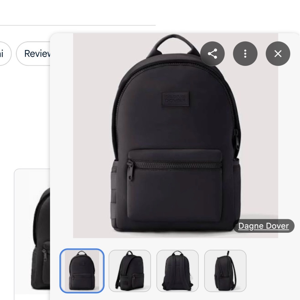 Dagne Dover Charcoal Men's Backpack